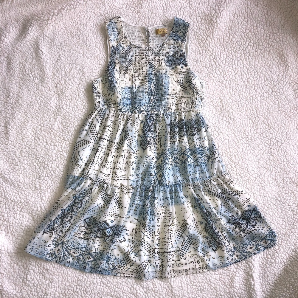 Vera Wang animal print mini dress size large